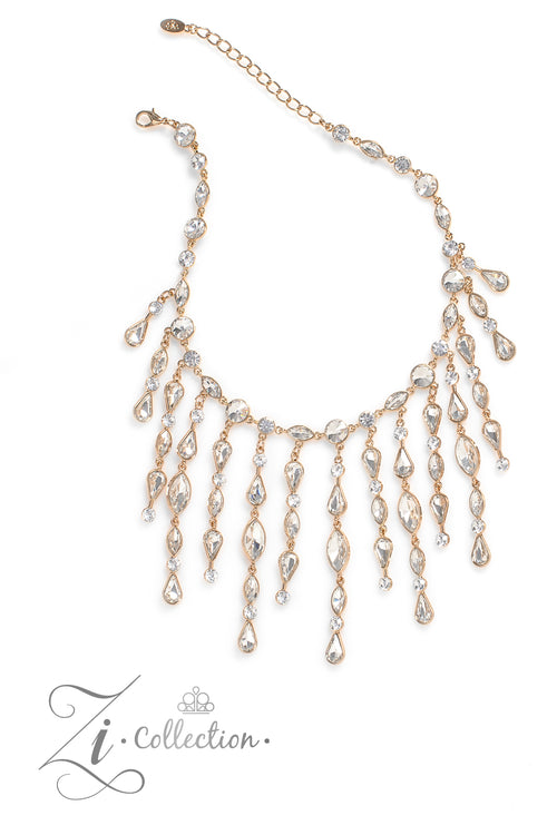 Alluring - Gold- Zi Collection-Paparazzi Accessories