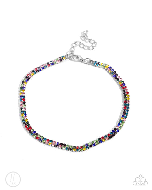 Adorable Anklet - Multi-Paparazzi Accessories