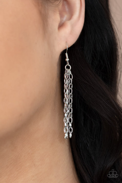Absolute Admiration - Silver-Paparazzi Accessories