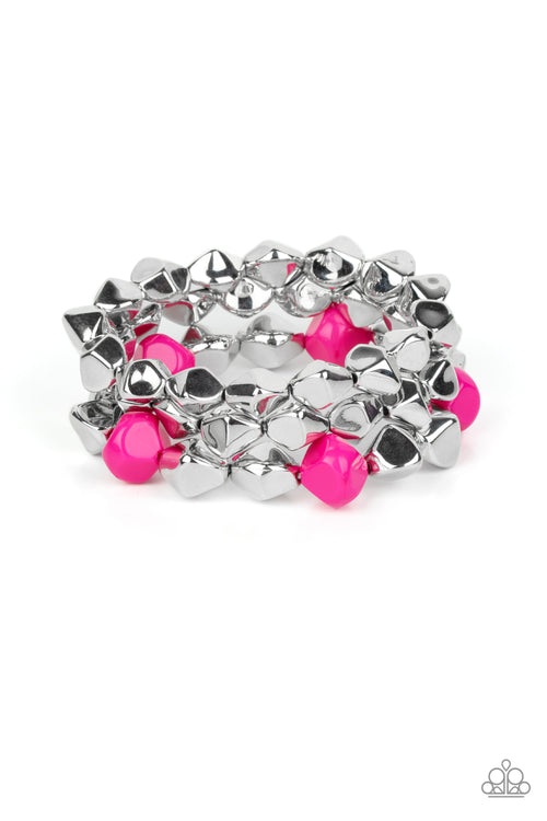 A Perfect TENACIOUS - Pink-Paparazzi Accessories