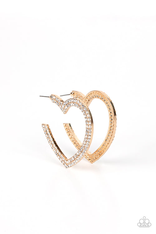 AMORE to Love - Gold-Paparazzi Accessories