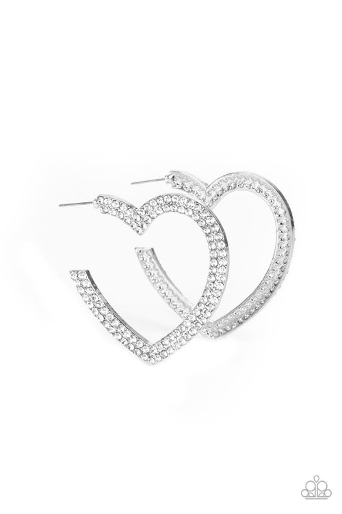 AMORE to Love - White-Paparazzi Accessories